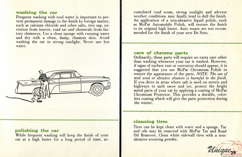 1956 DeSoto Owners Manual Page 19